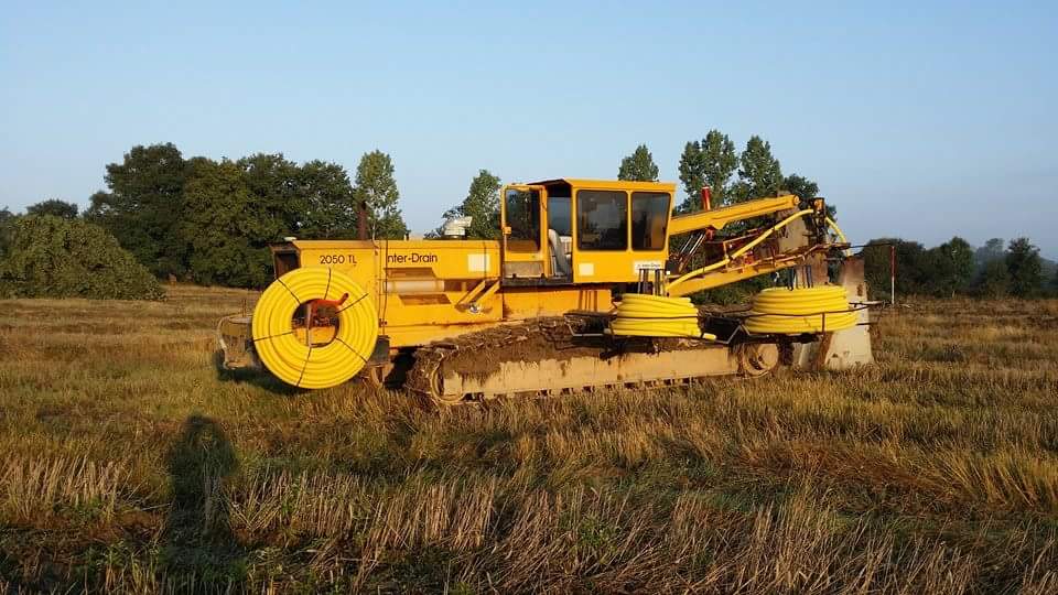 drainage agricole Saint-Pour&ccedil;ain-sur-Sioule, drainage agricole Vichy, drainage agricole Allier (03)