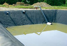 Fosse g&eacute;omembrane pour &eacute;tanch&eacute;it&eacute; - Moulins, Vichy et Gannat dans l'Allier